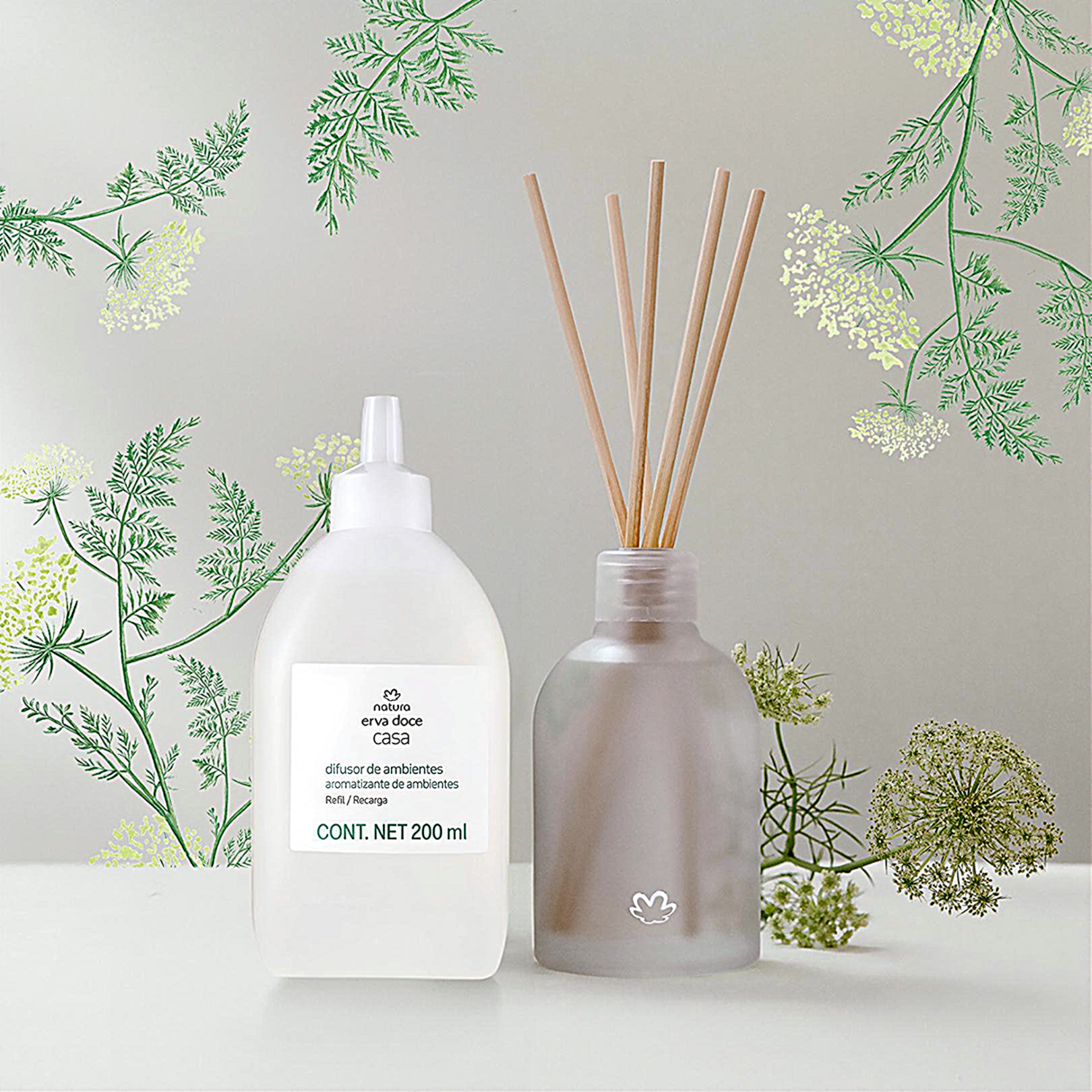 Perfume que acolhe 💚 Difusor Natura Erva Doce
